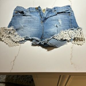 Jean shorts